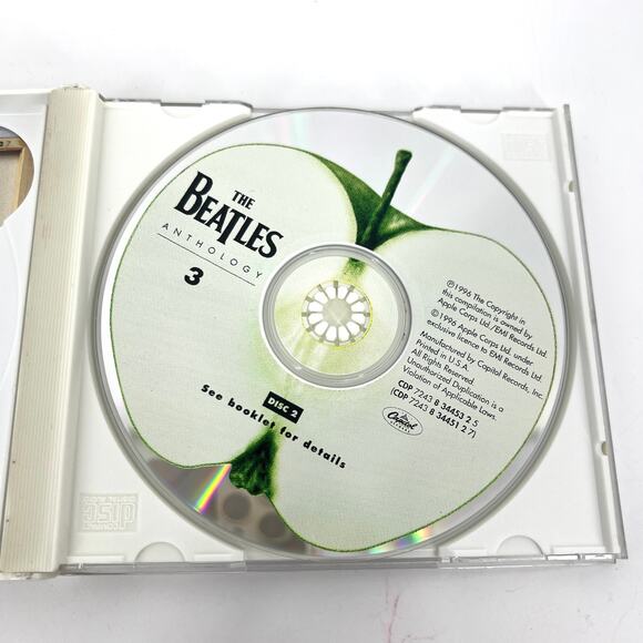 The Beatles Anthology 3 CD, 1996 2 Disc Set - Picture 5 of 6
